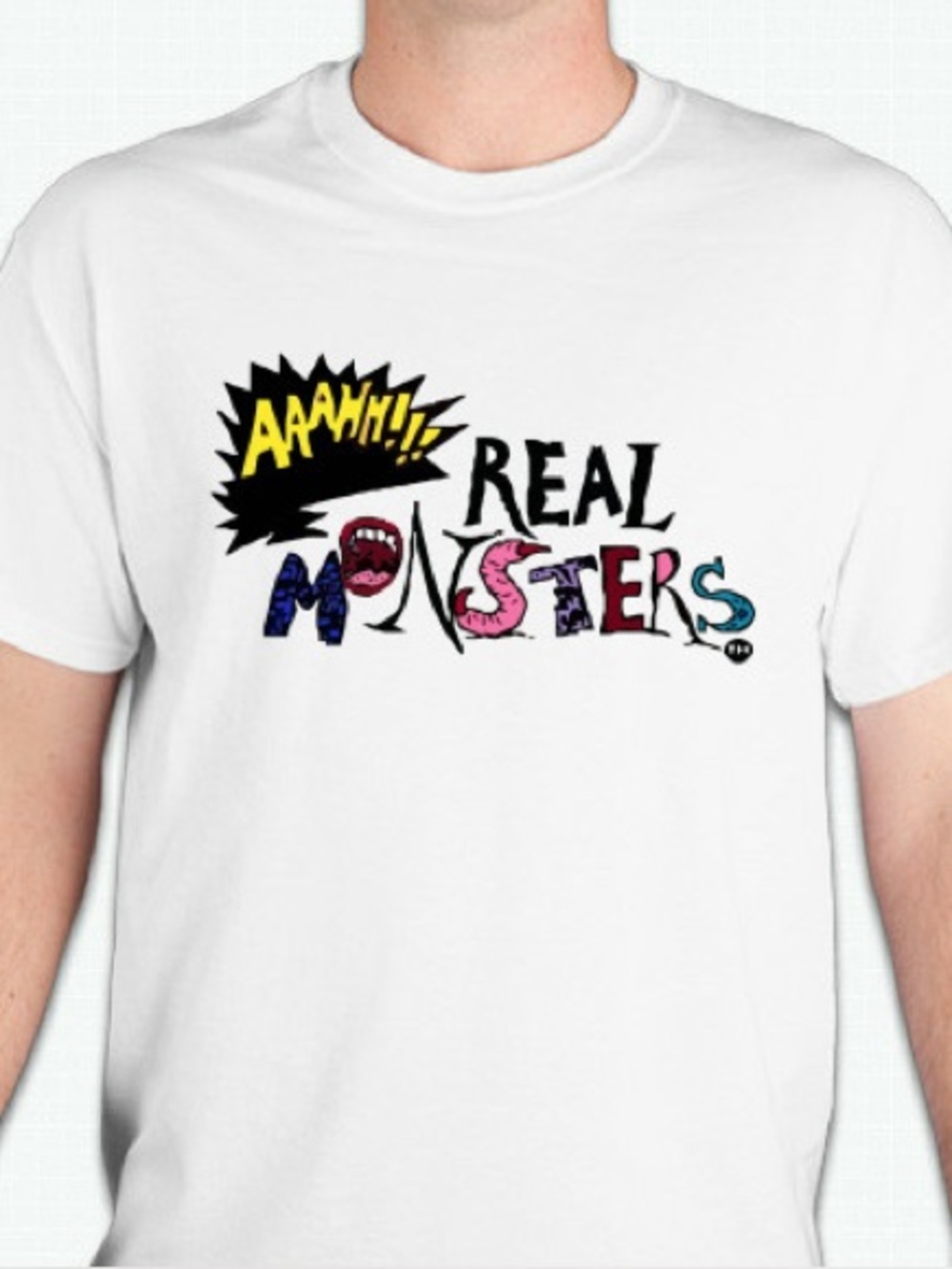 Nickelodeon the Real monsters    tshirt shirt Unisex 100 percent cotton